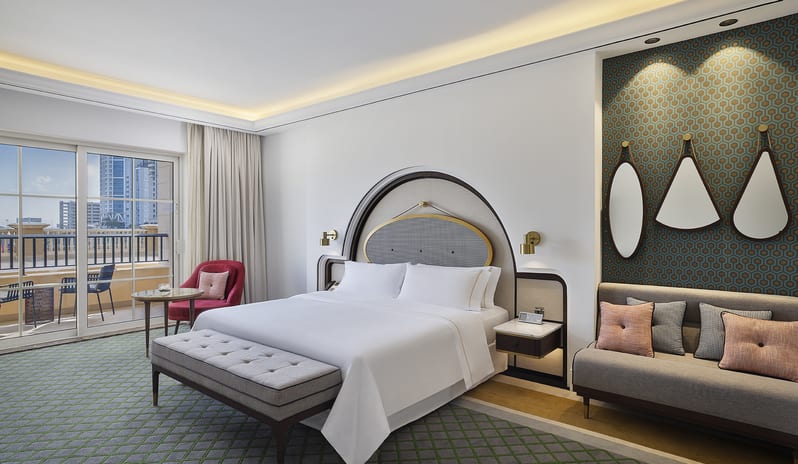 Westin Dubai Mina Seyahi Beach Resort & Marina_Westin Club Skyline_Bedroom King